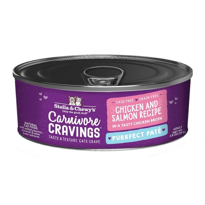 Carnivore Cravings Purrfect Paté Chicken & Salmon Recipe for Cats