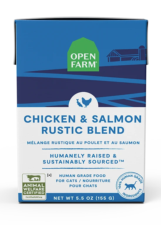 Chicken & Salmon Rustic Blend Wet Cat Food