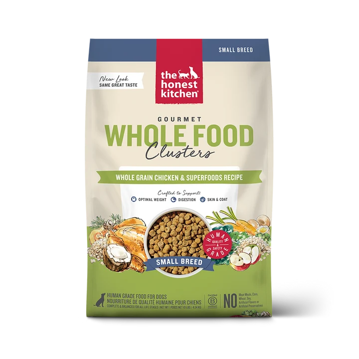 Whole Grain Chicken Whole Food Clusters for Small Breeds