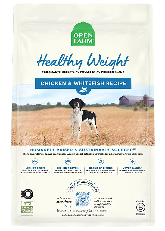 Chicken & Whitefish Healthy Weight Dog Kibble