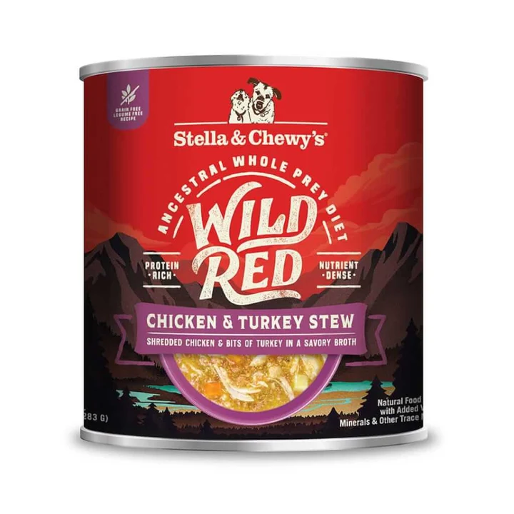 Wild Red Chicken & Turkey Stew for Dogs