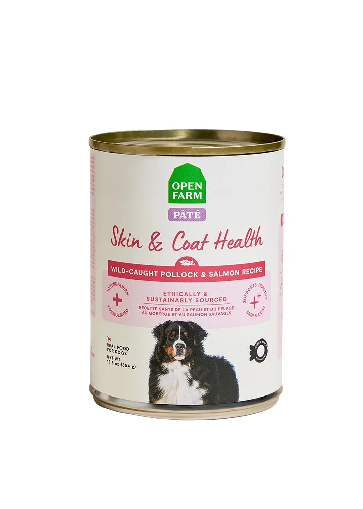 Wild-Caught Pollock & Salmon Skin & Coat Health Pâté for Dogs