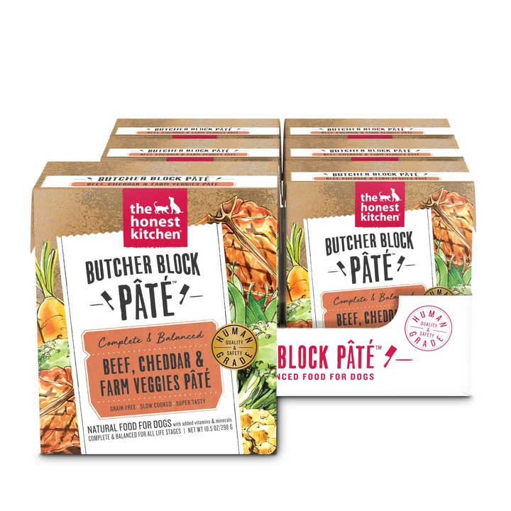 Beef, Cheddar & Farm Veggies Butcher Block Pâté