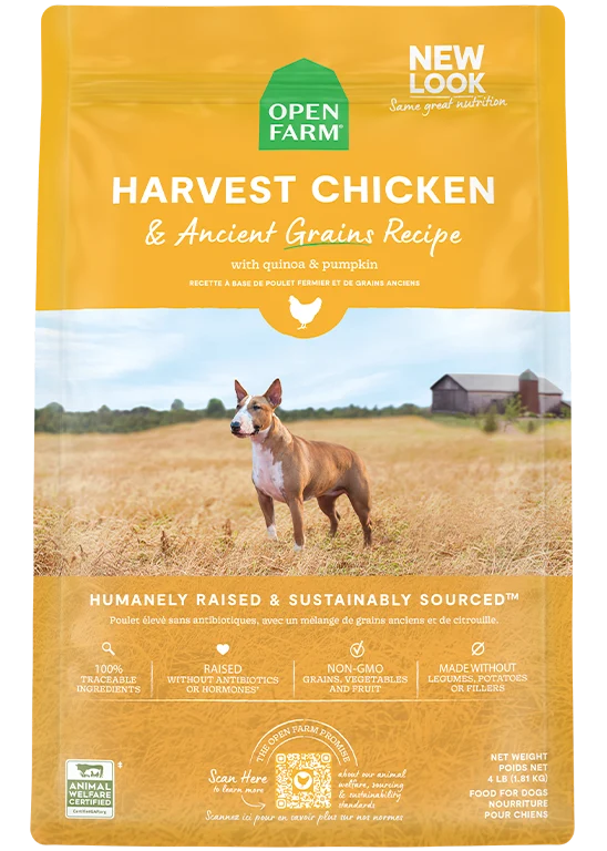 Harvest Chicken & Ancient Grains Dog Kibble