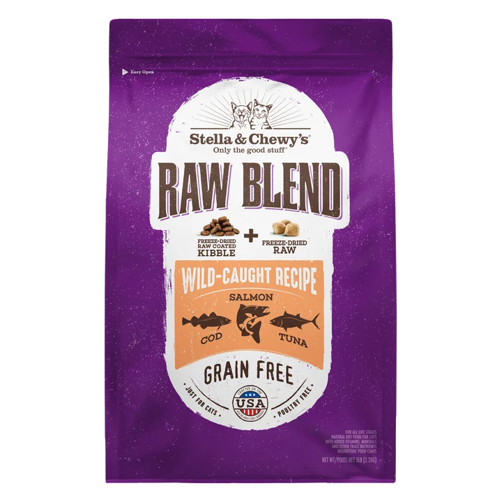 Raw Blend Kibble Wild Caught Recipe for Cats
