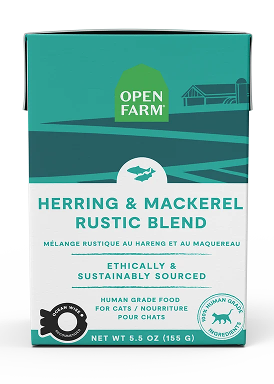 Herring & Mackerel Rustic Blend Wet Cat Food