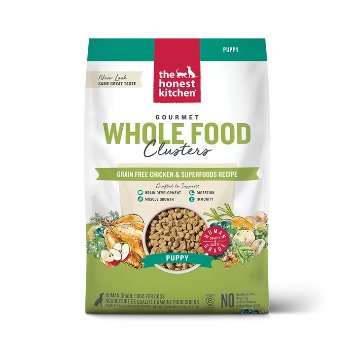 Grain Free Chicken Whole Food Clusters for Puppies