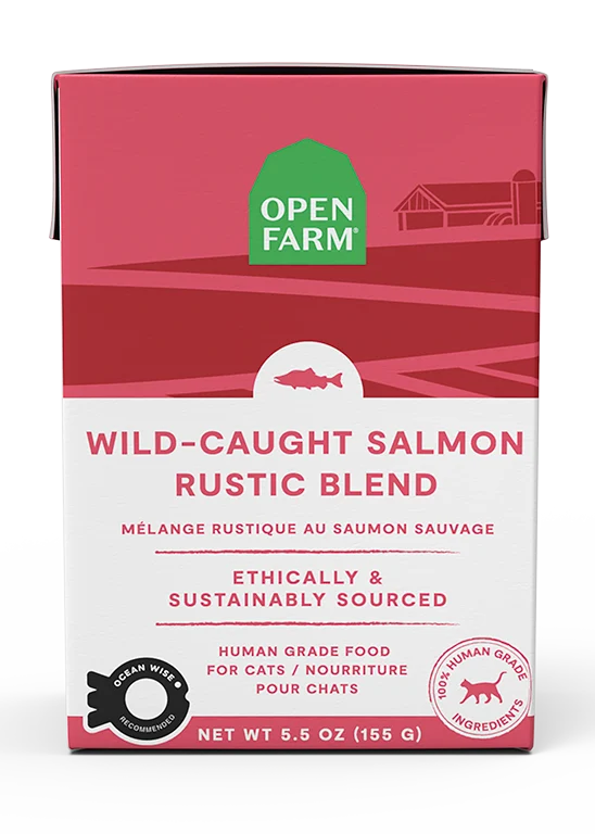 Wild-Caught Salmon Rustic Blend Wet Cat Food