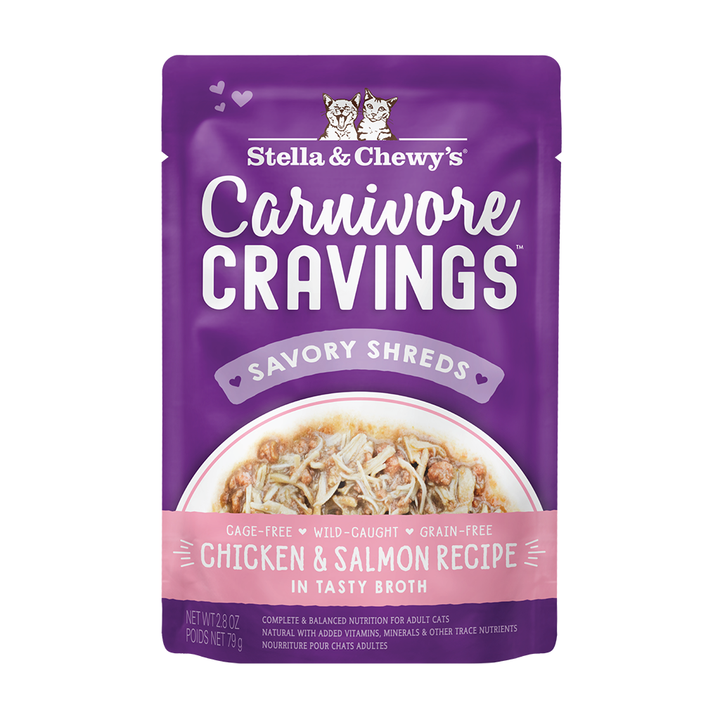 Carnivore Cravings Chicken & Salmon Recipe for Cats