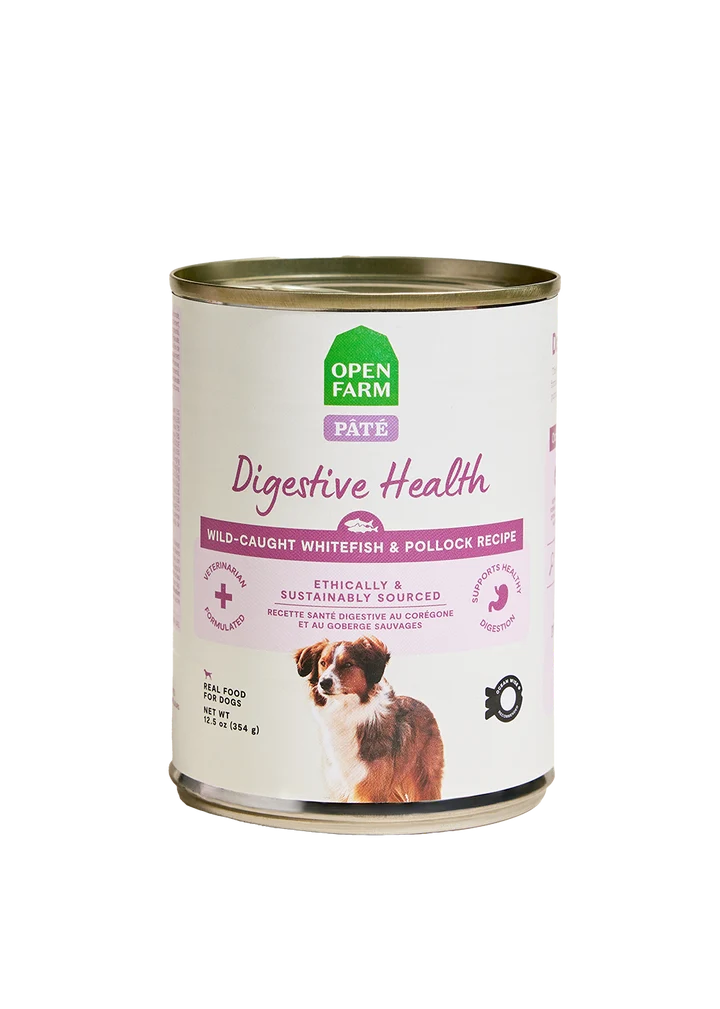 Wild-Caught Whitefish & Pollock Digestive Health Pâté for Dogs