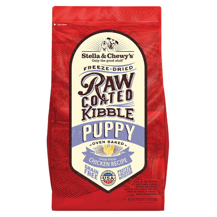 Cage-Free Chicken Raw Coated Kibble for Puppies
