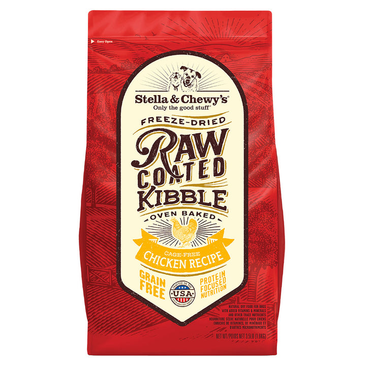 Cage-Free Chicken Raw Coated Kibble for Dogs