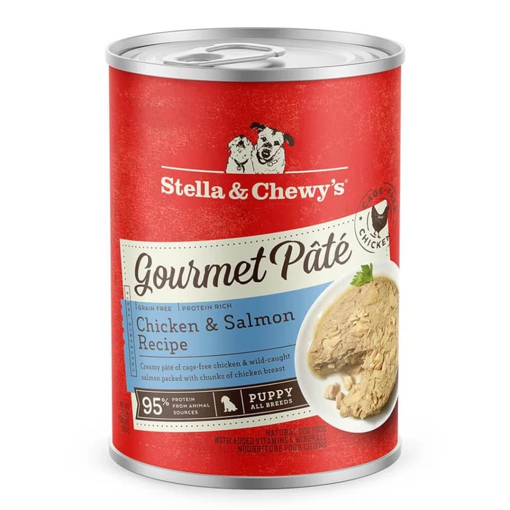 Gourmet Pâté with Chicken & Salmon for Puppies