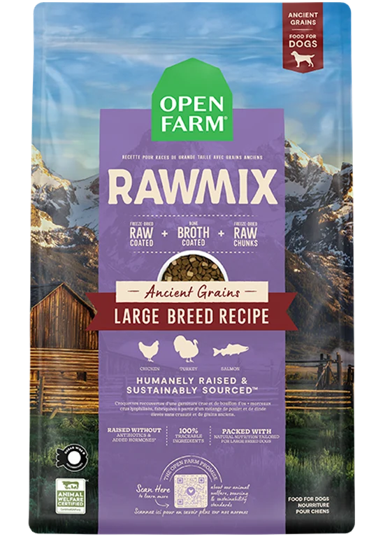 RawMix Large Breed Ancient Grains Dog Kibble