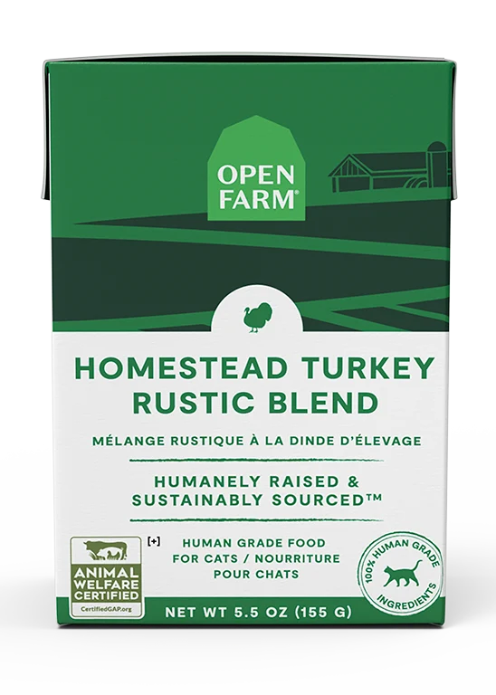 Homestead Turkey Rustic Blend Wet Cat Food