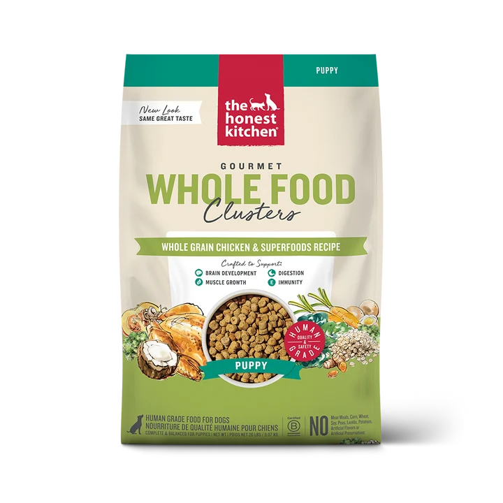 Whole Grain Chicken Whole Food Clusters for Puppies