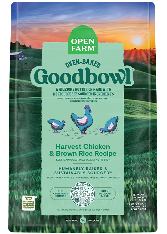 Goodbowl™ Harvest Chicken & Brown Rice Dog Kibble